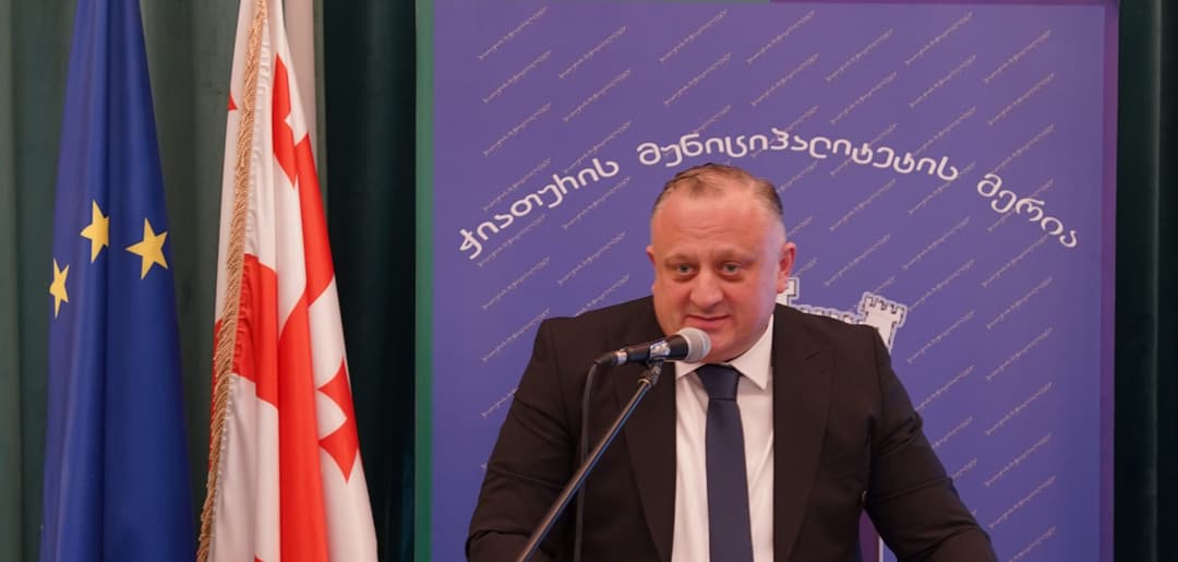 ჭიათურის მუნიციპალიტეტის მერმა საზოგადოებას გაწეული საქმიანობის ერთწლიანი ანგარიში წარუდგინა