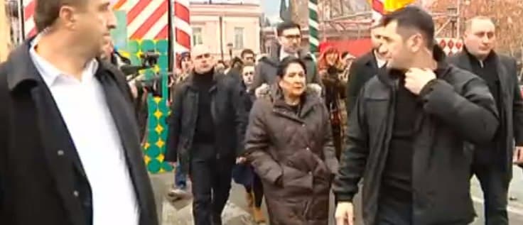 სალომე ზურაბიშვილი “ერთობის ჯაჭვს” უერთდება