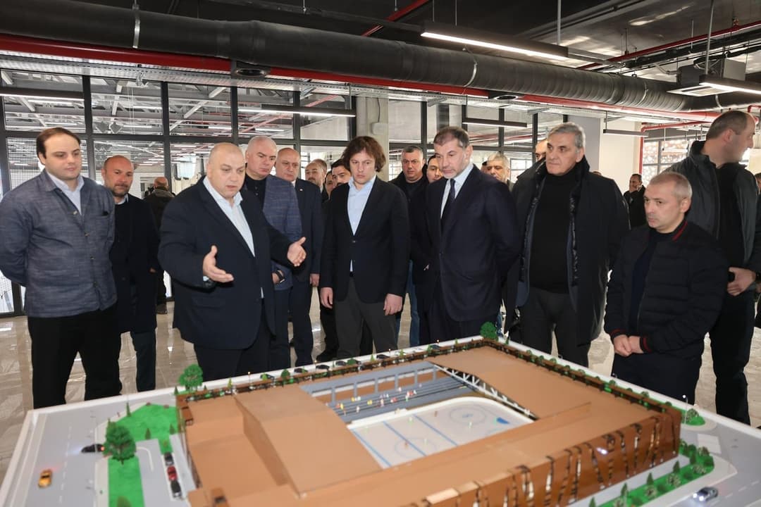 Tbilisi ice arena opens ahead of European Winter Youth Olympics