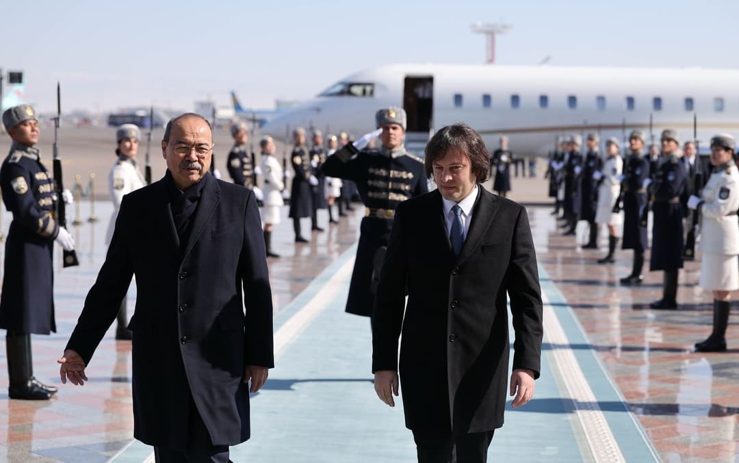 Georgian PM strengthens ties with Uzbekistan, aiming for $1 billion trade goal