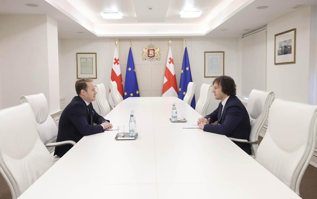 Georgian PM meets newly appointed ambassadors to Slovenia, Holy See