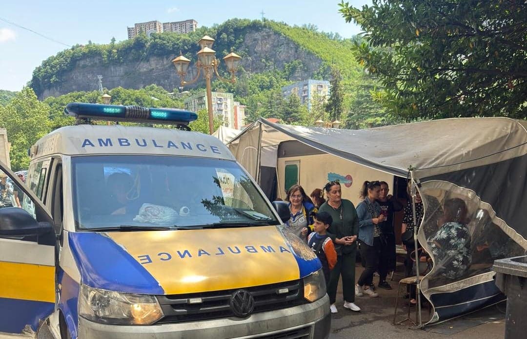 ჭიათურაში მაღაროელების პროტესტი გრძელდება