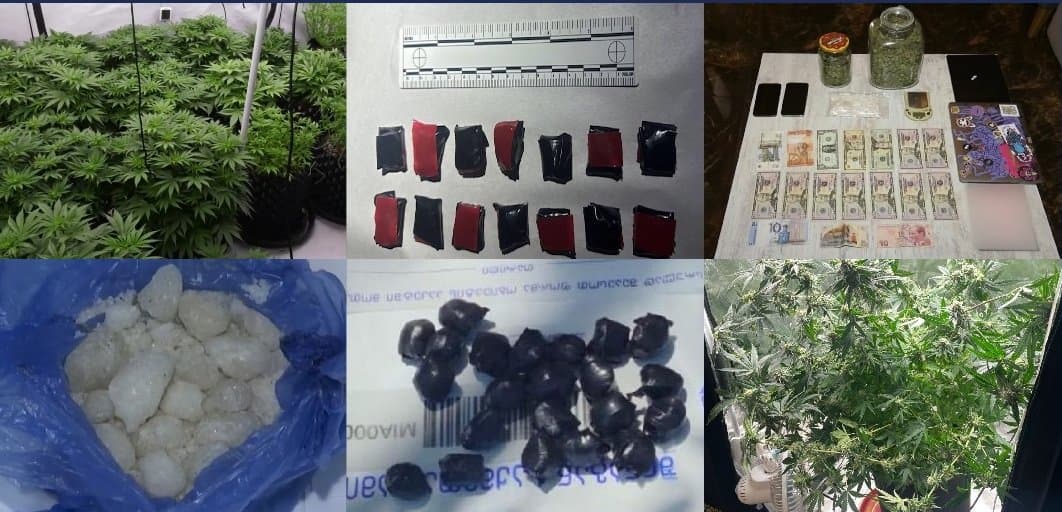 პოლიციამ თბილისსა და რეგიონებში ნარკოდანაშაულის ბრალდებით 16 პირი დააკავა