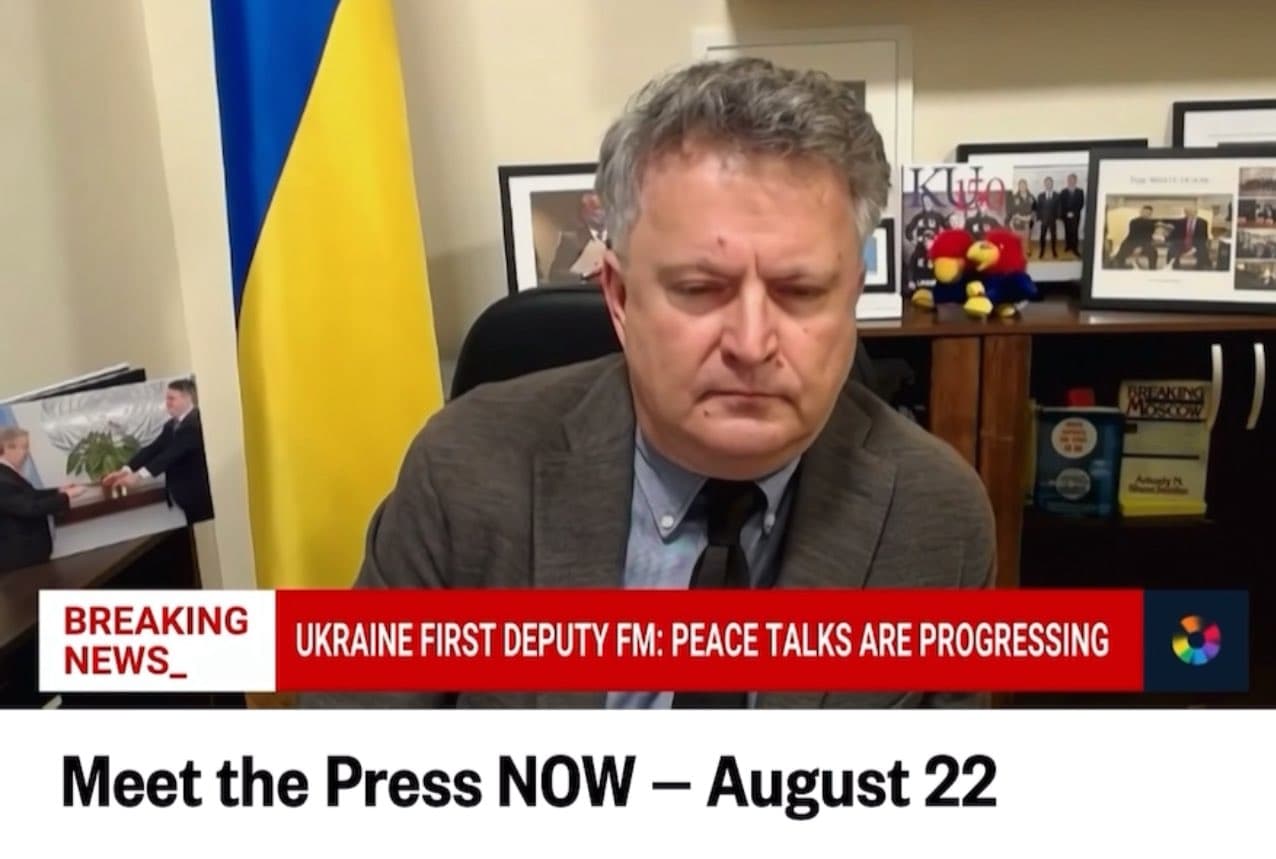 Ukraine’s First Deputy Foreign Minister Sergiy Kyslytsya.