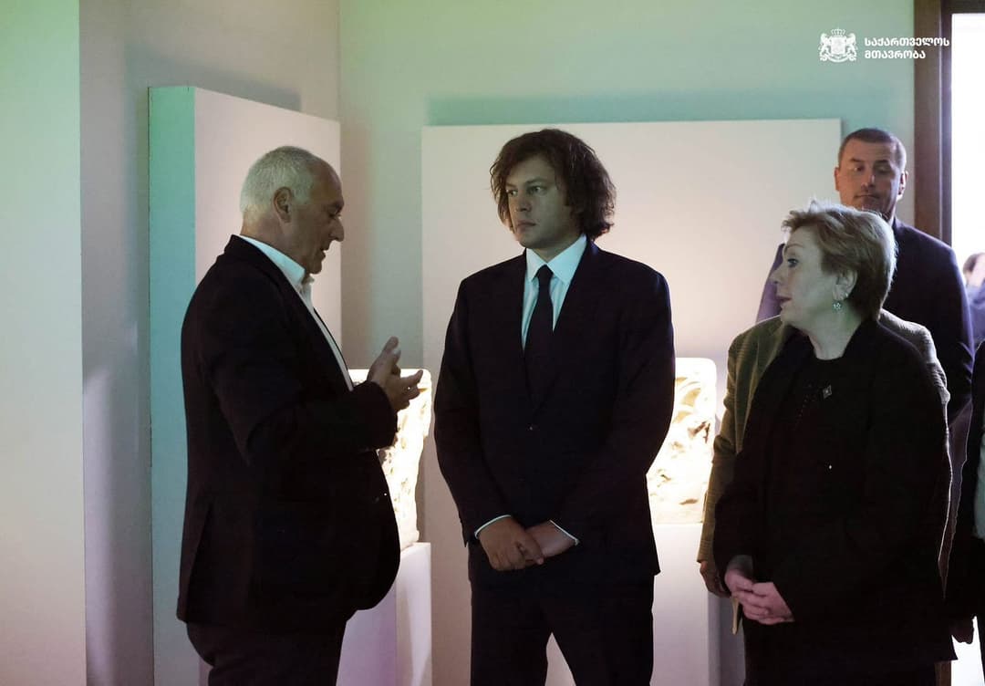 ირაკლი კობახიძემ მცხეთის მუზეუმი დაათვალიერა