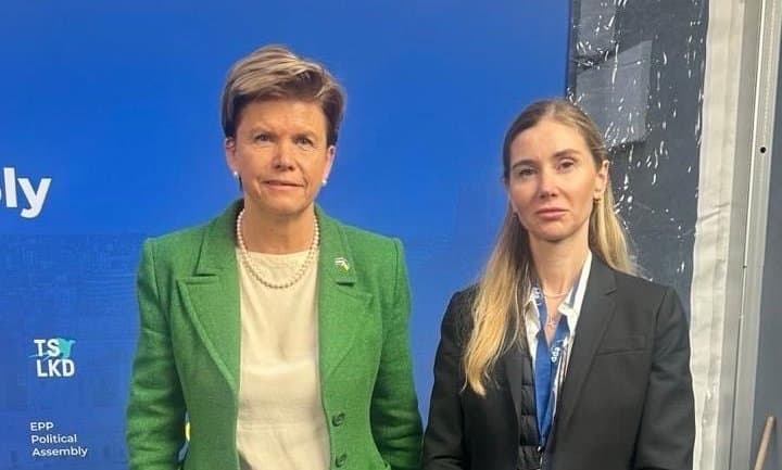 თინა ბოკუჩავა ლატვიის საგარეო საქმეთა მინისტრს ბაიბა ბრაჟეს შეხვდა