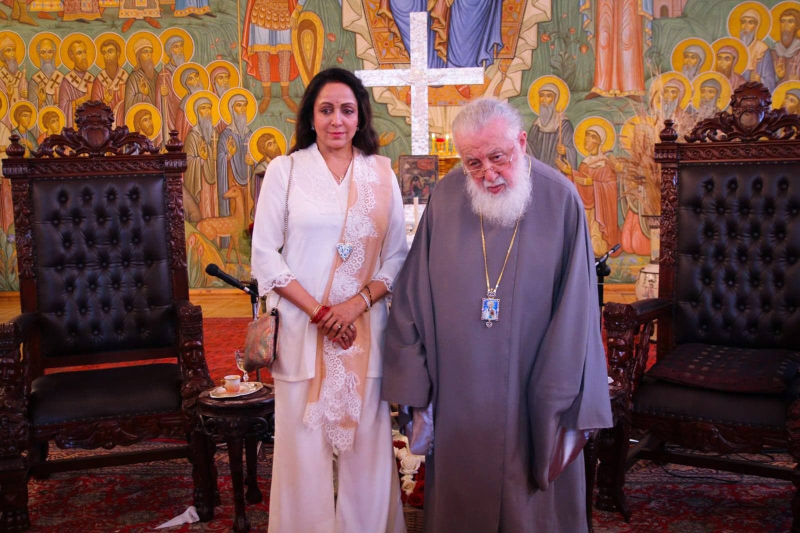 Indian actress Hema Malini expresses condolences over passing of Georgian Patriarch Ilia II