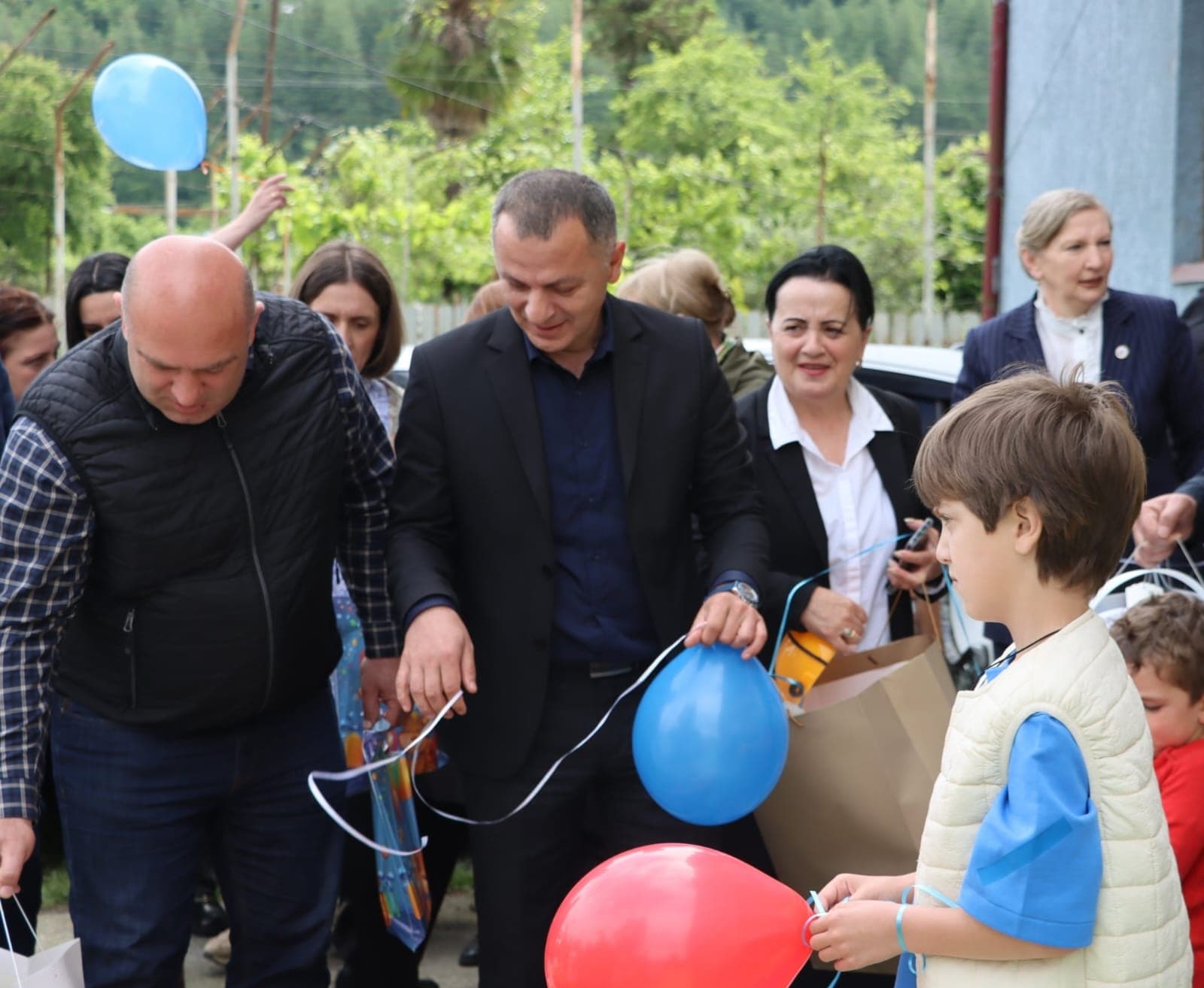 წალენჯიხის მუნიციპალიტეტის მერი აუტიზმის სპექტრის მქონე ბავშვთა აბილიტაცია-რეაბილიტაციის ცენტრში იმყოფებოდა