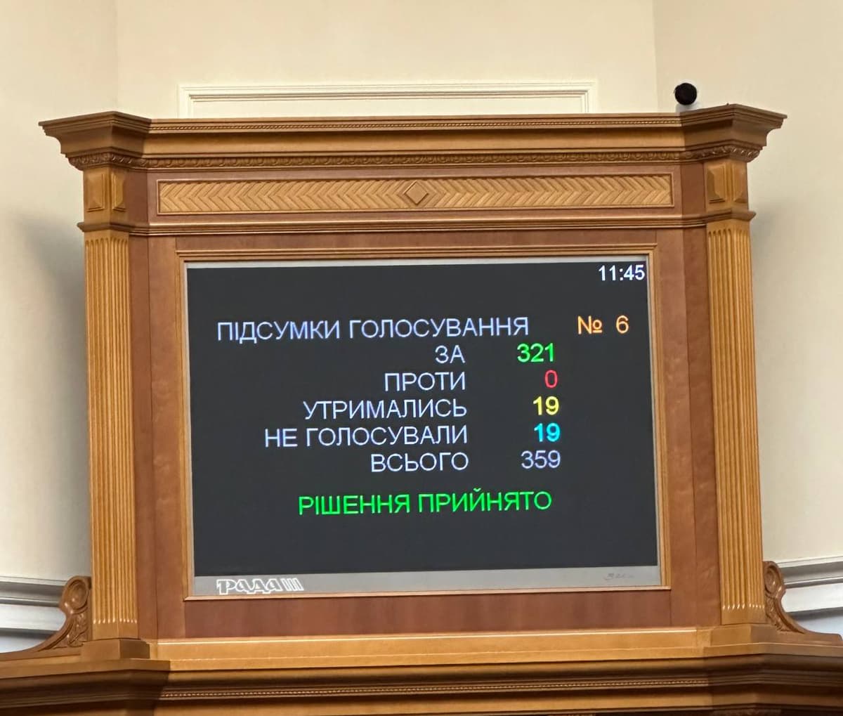 უკრაინის უმაღლესმა რადამ უსაფრთხოების სამსახურის ხელმძღვანელი და შს მინისტრი დაამტკიცა