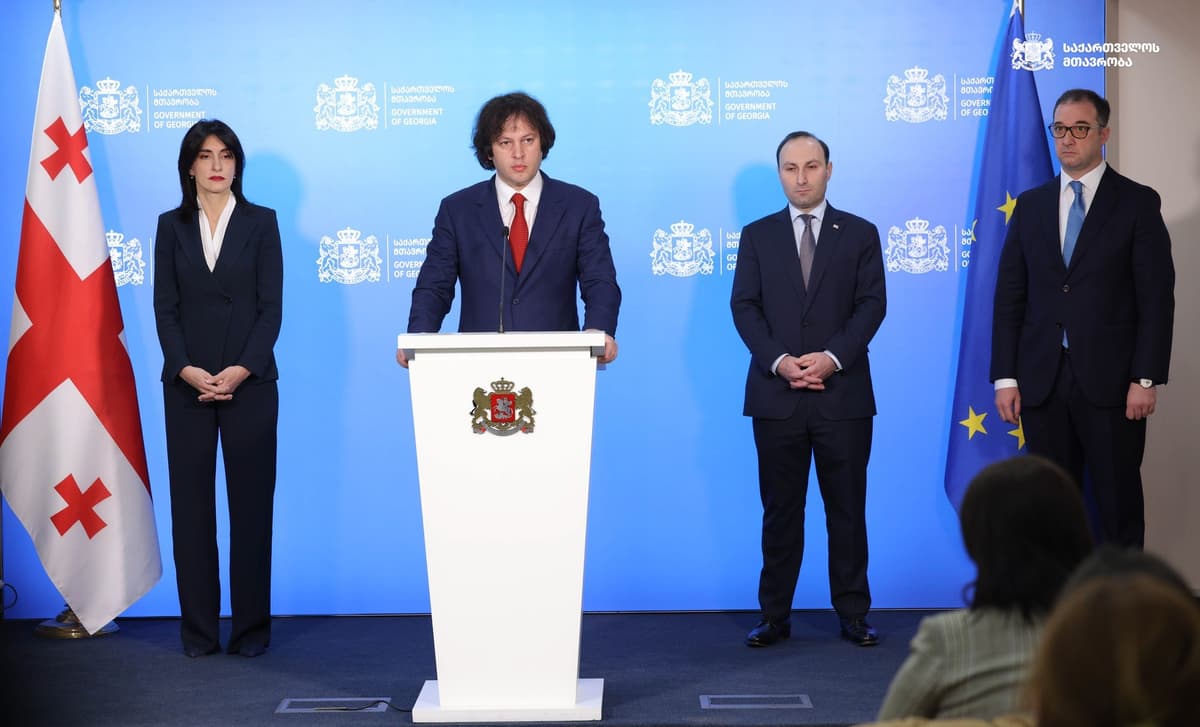 Georgian PM announces Cabinet reshuffle as election dispute deepens