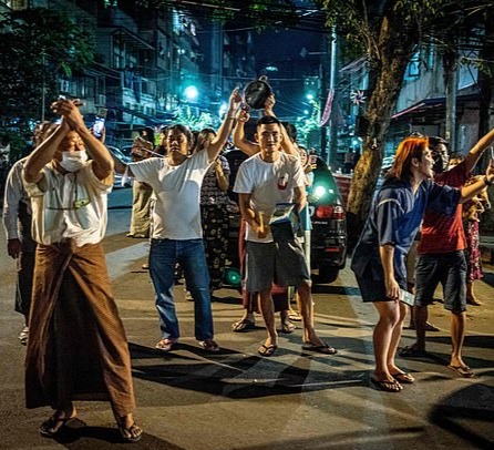 Facebook and WhatsApp are blocked in Myanmar after first protests against military takeover are streamed online and resistance in the country grows