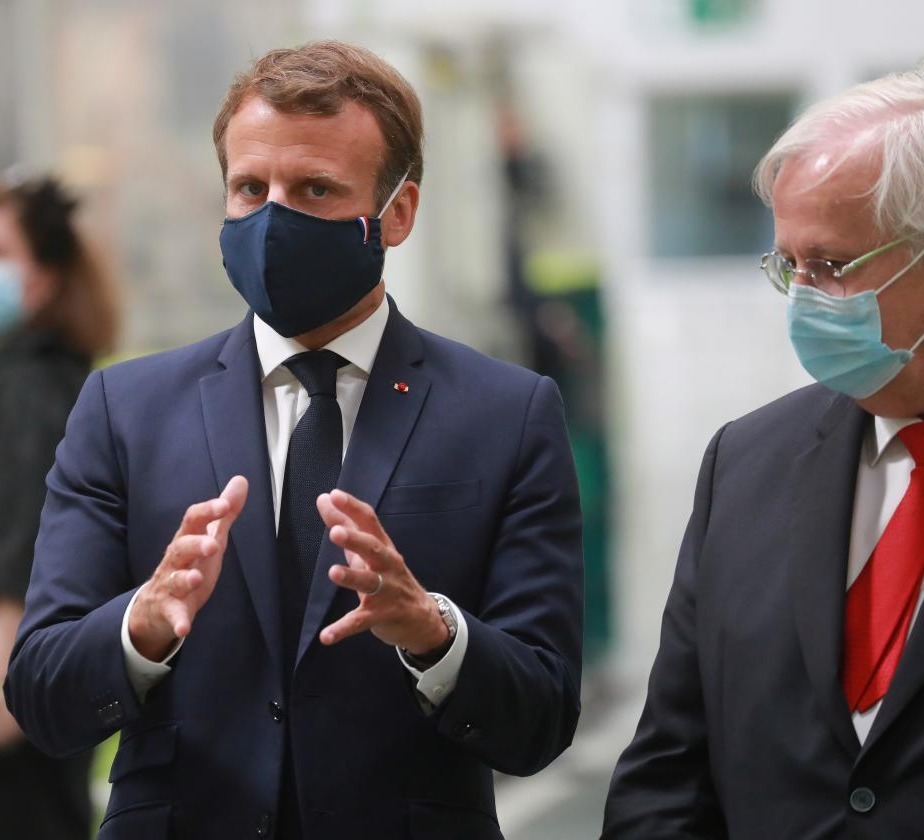 Macron supports completion of construction of Nord Stream 2