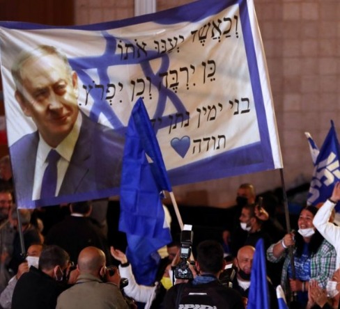 Netanyahu falls short of majority amid vote count