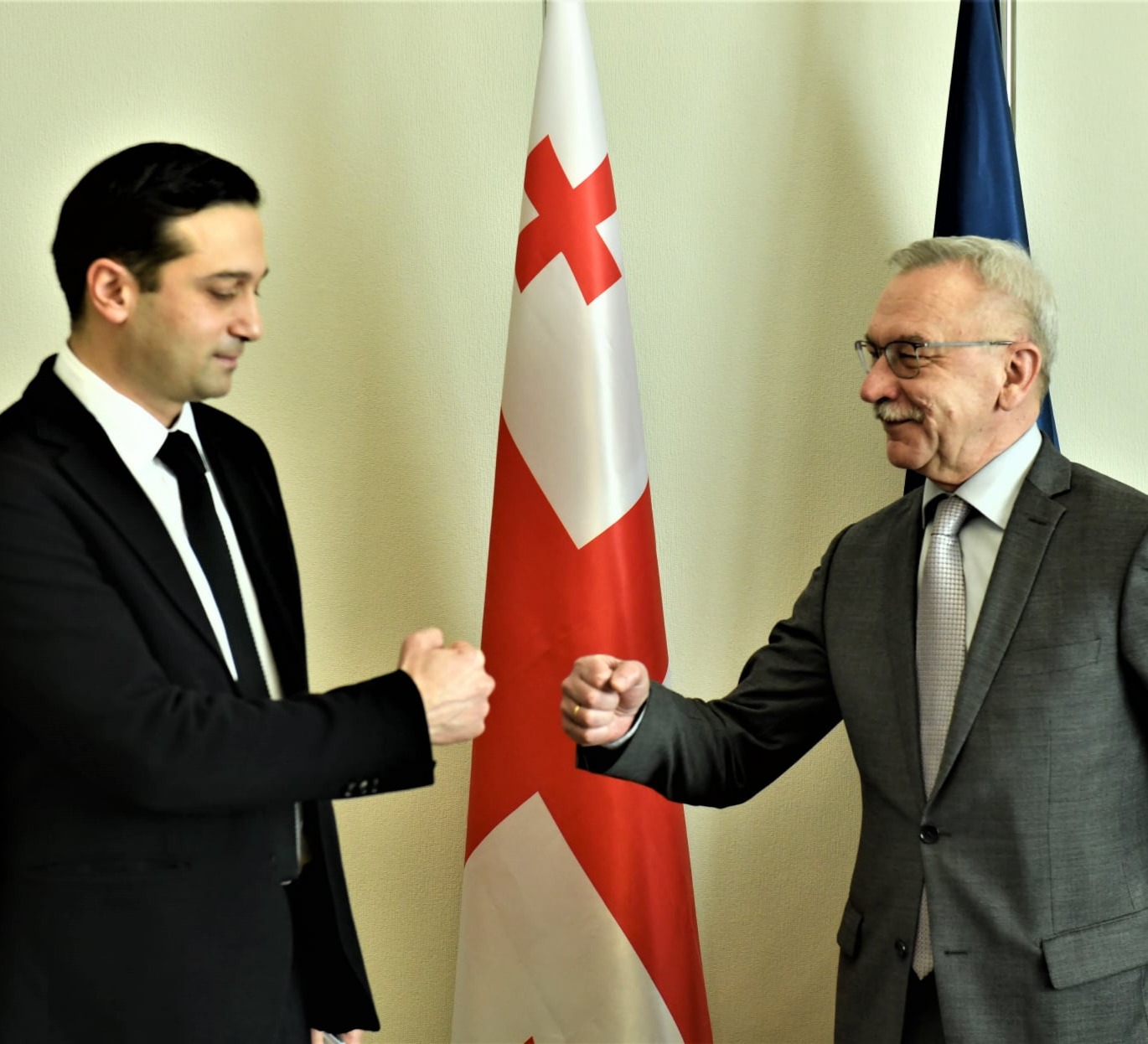 ლევან იოსელიანი საქართველოში უკრაინის ელჩს შეხვდა