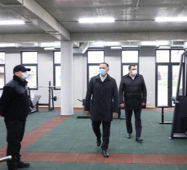 განსაკუთრებულ დავალებათა დეპარტამენტის ბაზაზე ახალი სპორტული დარბაზი გაიხსნა