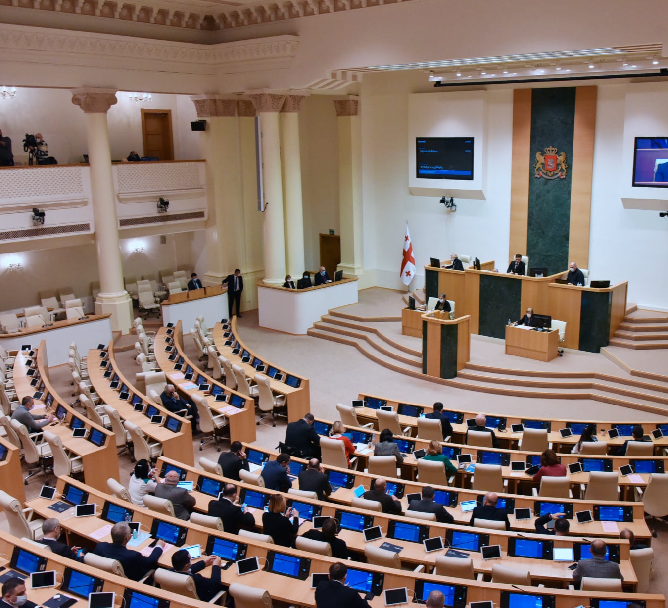 პარლამენტმა საერთო სასამართლოების შესახებ კანონში ცვლილებები მესამე მოსმენით დაამტკიცა
