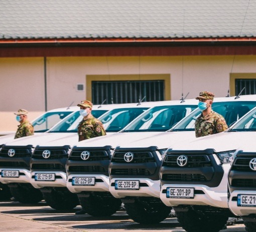 ევროკავშირმა საქართველოს სასაზღვრო პოლიციას 30 ავტომობილი გადასცა