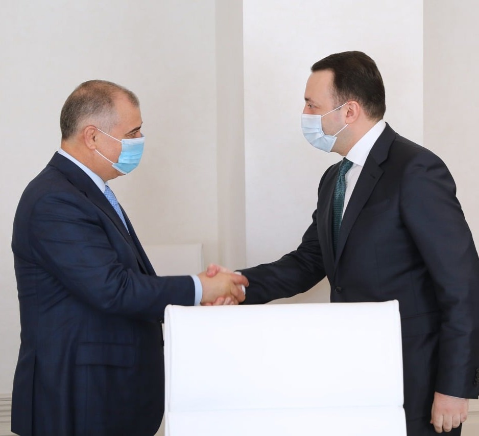 ირაკლი ღარიბაშვილი აზერბაიჯანის სახელმწიფო უსაფრთხოების სამსახურის უფროსს შეხვდა