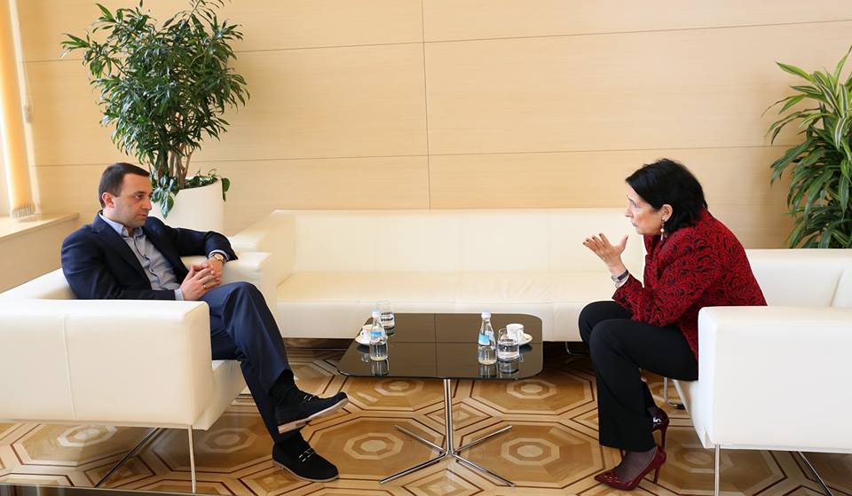 Georgian PM, president strongly condemn Russia’s recognition of Donetsk, Luhansk as independent states