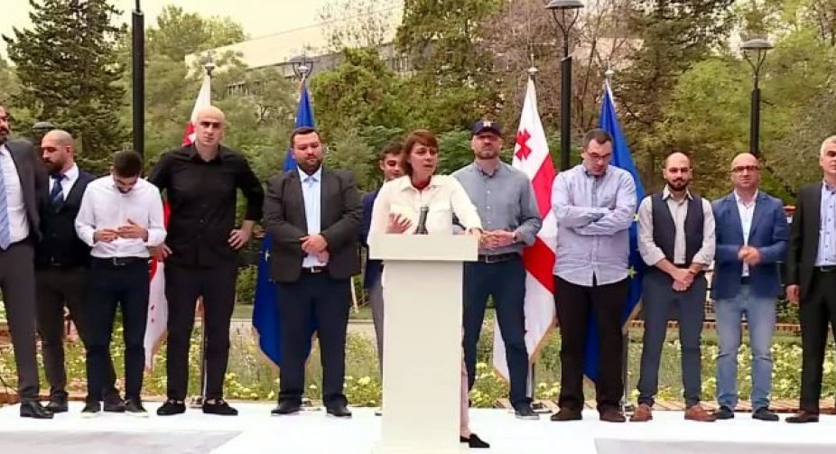 Part of the opposition nominated general candidates for the Tbilisi mayor