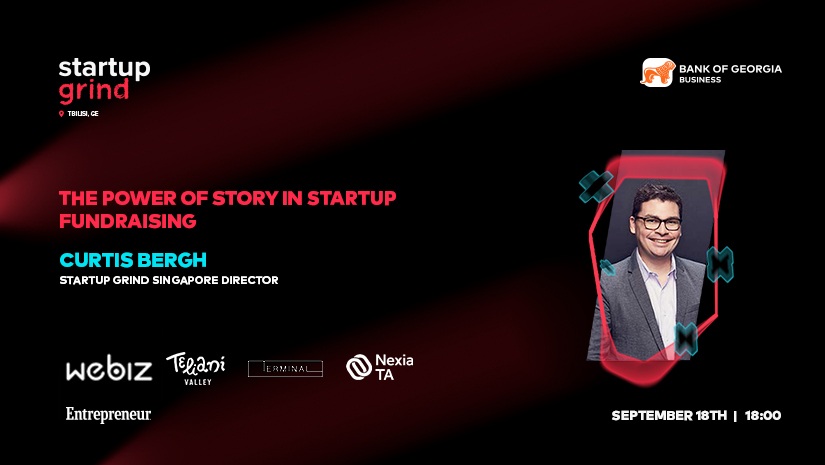 “საქართველოს ბანკის” მხარდაჭერით, Startup Grind Tbilisi სტარტაპ ეკოსისტემების ლიდერებს უმასპინძლებს