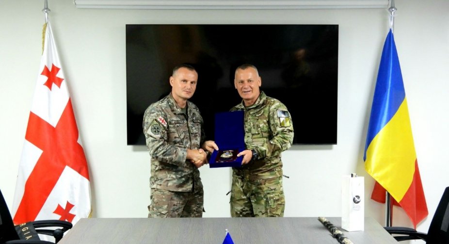 The Commander of the Romanian Special Operations Forces is in Georgia