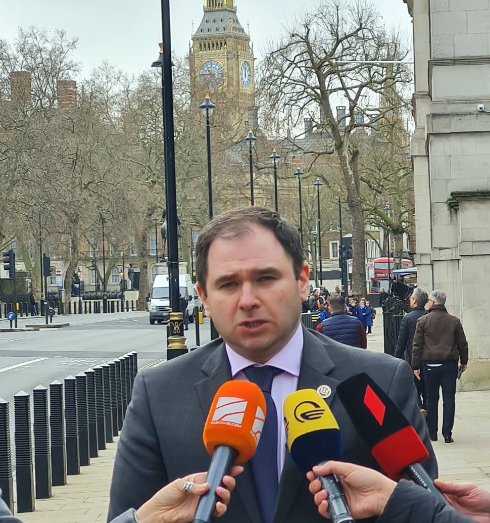 ნიკოლოზ სამხარაძე -კიდევ ერთხელ მივიღეთ ძალიან მკაფიო დადასტურება იმისა, რომ დიდი ბრიტანეთი გააგრძელებს საქართველოს მხარდაჭერას