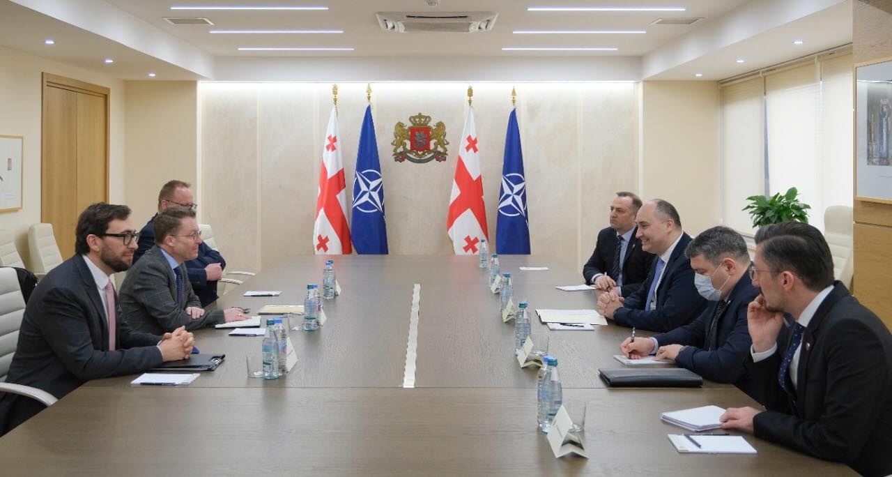 ნატოს გენერალური მდივნის თანაშემწემ თავდაცვის უწყებაში შეხვედრები გამართა