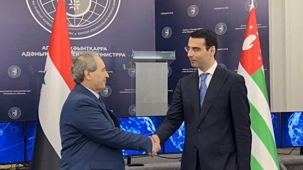 Georgia’s de facto Abkhazia, Syria, express support for Russia’s invasion of Ukraine