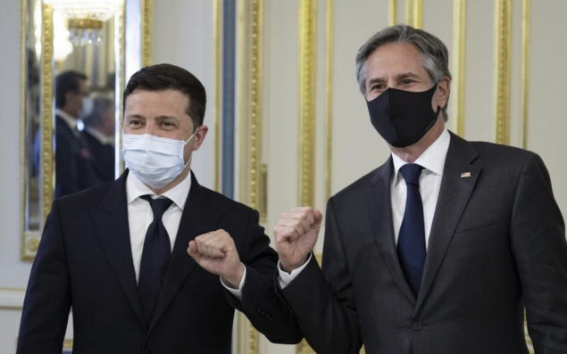 Blinken expresses support for Ukraine ahead of Biden-Putin call