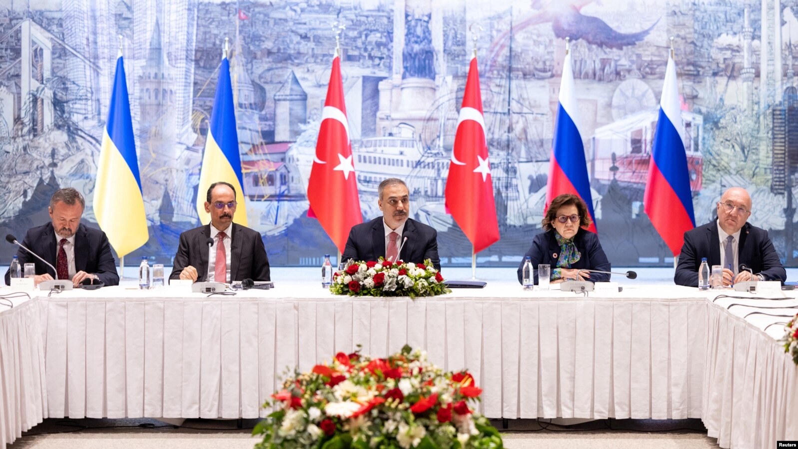Talks between Ukrainian and Russian delegations conclude in Istanbul