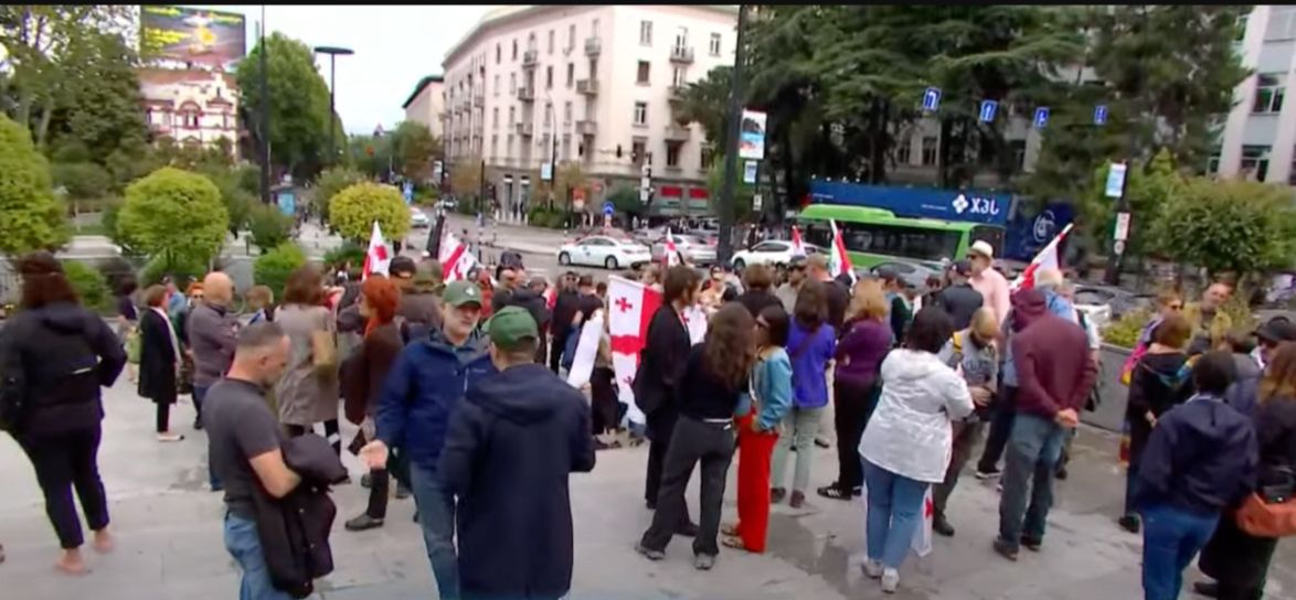 Mountain for Freedom activists rally in Tbilisi 