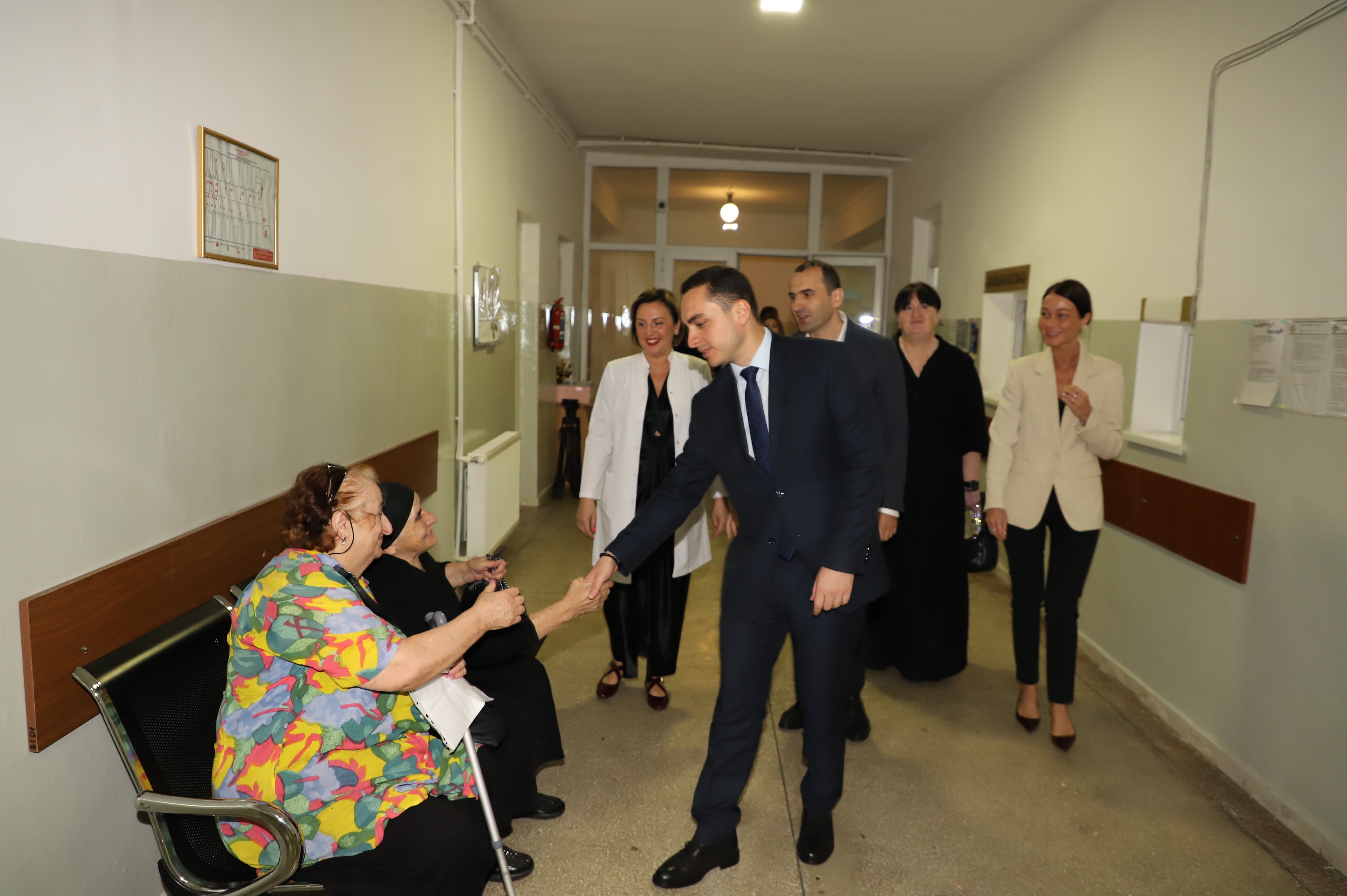 Abkhazia Gov’t Chair leads free health screening for displaced persons in Tbilisi