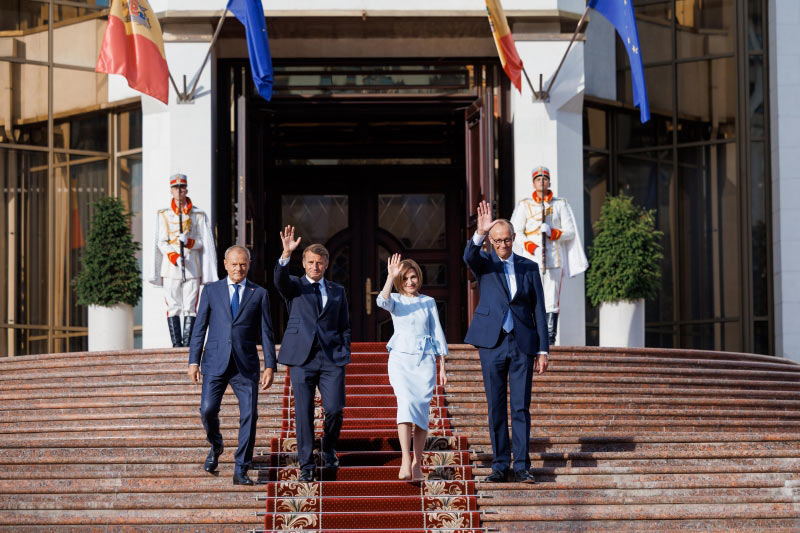 მაკრონი - რუსეთისგან განსხვავებით, ევროკავშირი არავის ემუქრება და ყველა ქვეყნის სუვერენიტეტს სცემს პატივს