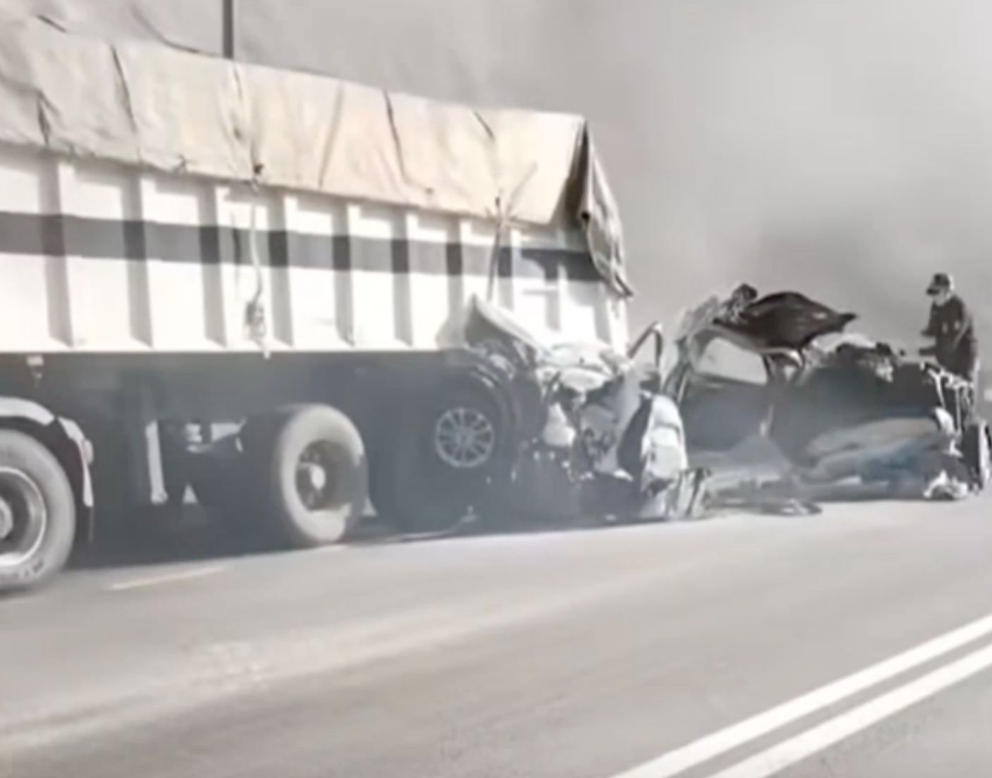 რიკოთზე ავტოსაგზაო შემთხვევას ერთი ადამიანის სიცოცხლე ემსხვერპლა