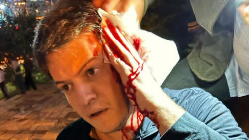 ევროპის მოედანზე იგორ ნარმანიას და კიდევ ერთ აქტივისტს ფიზიკურად გაუსწორდნენ