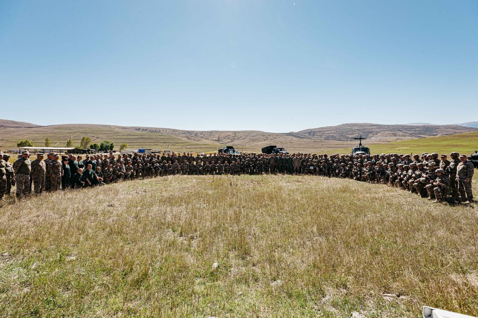62-ე საარტილერიო ბატალიონმა ორფოლოს სასროლეთზე საველე წვრთნები დაასრულა