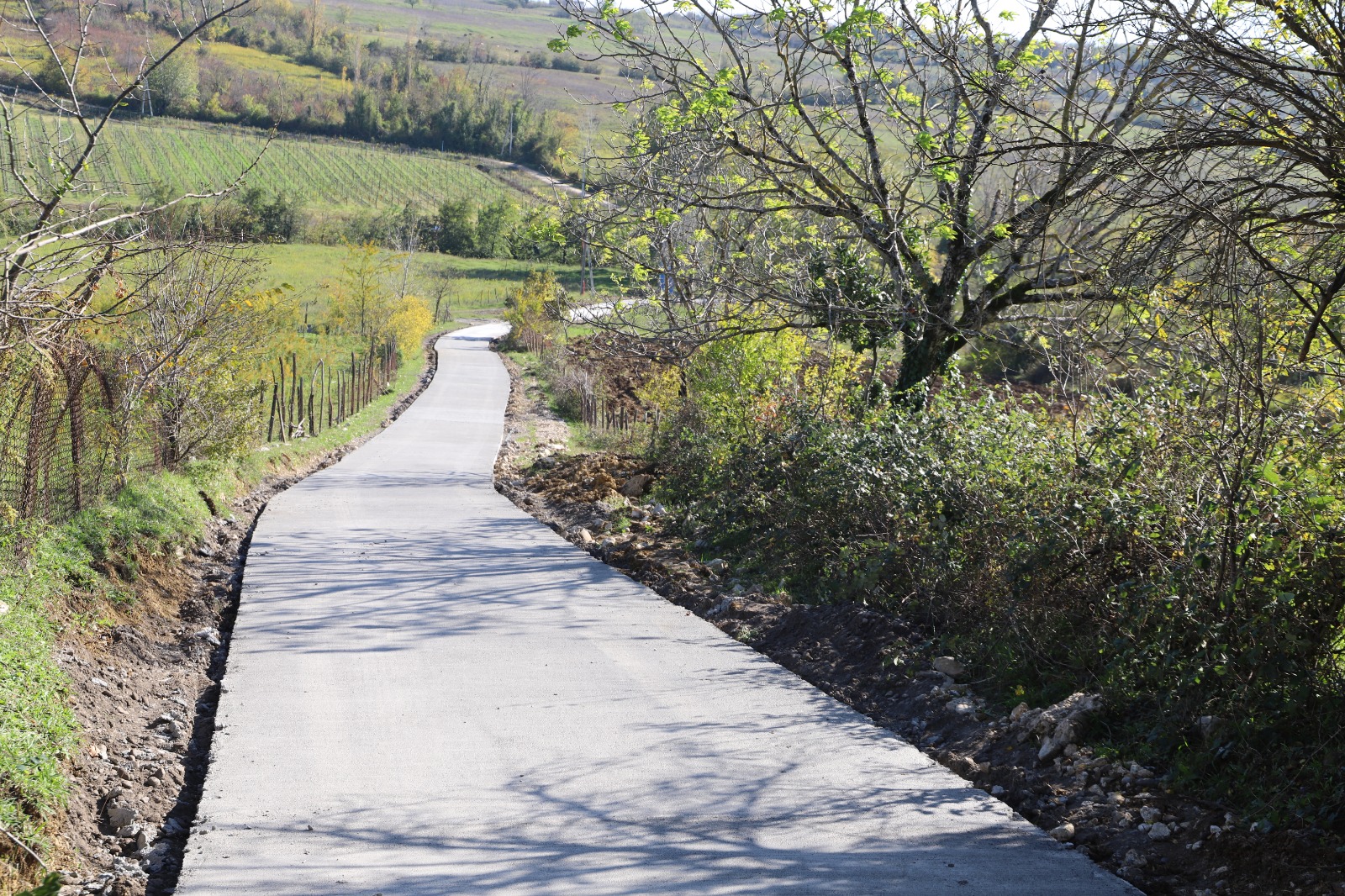 <p style="text-align: justify">თერჯოლის მუნიციპალიტეტის მერი მანუჩარ რობაქიძე საკრებულოს თავმჯდომარე სოსო ჩაფიჩაძესთან ერთად ორი ინფრასტრუქტურული პროექტის მიმდინარეობას გაეცნო.</p><p style="text-align: justify">მუნიციპალიტეტის მერიის ინფორმაციით, სოფელ ღვანკითში, ზოვრეთთან დამაკავშირებელი საავტომობილო გზის მშენებლობა აქტიურ ფაზაშია. პროექტი ხორციელდება რეგიონული განვითარების ფონდისა და ადგილობრივი ბიუჯეტის თანადაფინანსებით. სამუშაოების ფარგლებში 1,6 კმ-იან მონაკვეთზე ეწყობა არმირებული ბეტონის საფარი. პროექტის საერთო ღირებულება შეადგენს დაახლოებით 400 000 ლარს, ხოლო სამუშაოებს ასრულებს შპს „მეკა“.</p><p style="text-align: justify">ქალაქ თერჯოლაში, ჯაბიძის ქუჩაზე, სტიქიის სალიკვიდაციო ღონისძიებების ფარგლებში მიმდინარეობს საავტომობილო გზის სარეაბილიტაციო სამუშაოები. პროექტის ღირებულება შეადგენს 198 000 ლარს, რომელსაც შპს „უნივერსალ ჯორჯია“ ახორციელებს. სამუშაოების შედეგად მოეწყობა 3000 მ² არმირებული ბეტონის საფარი და სანიაღვრე სისტემა.</p><p style="text-align: justify">საგზაო ინფრასტრუქტურული პროექტების მონიტორინგში მონაწილეობდნენ ადმინისტრაციული ერთეულების მაჟორიტარი დეპუტატები და მერის წარმომადგენლები.</p>