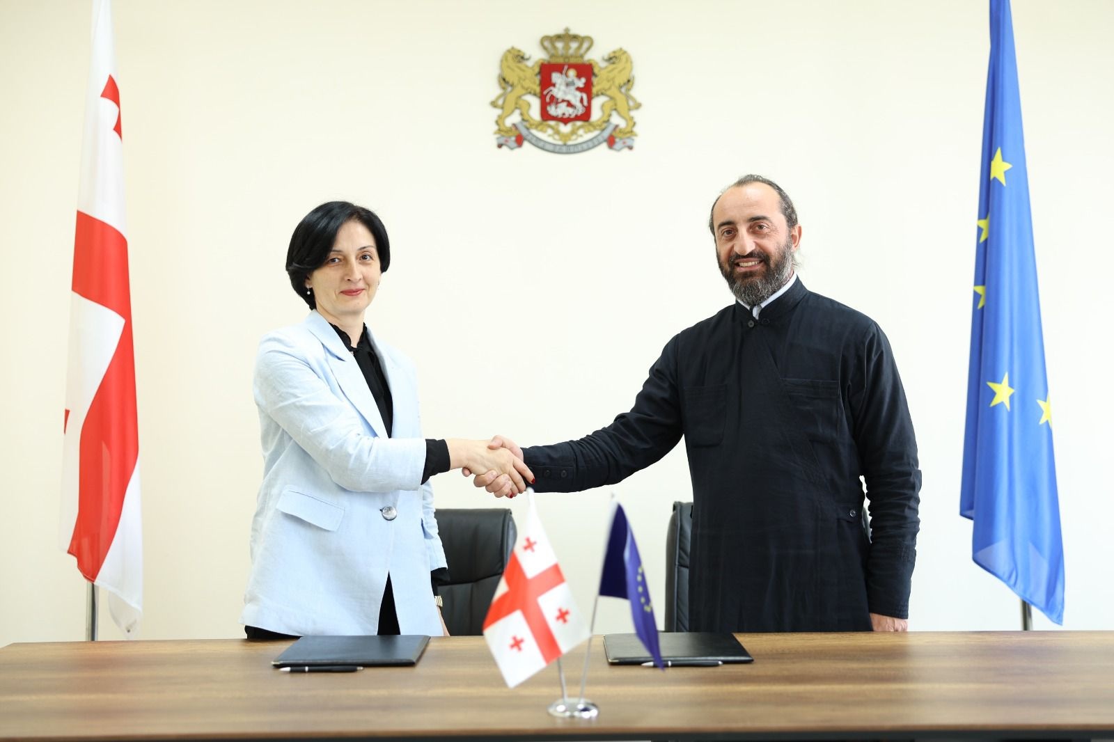 აფხაზეთის ა/რ იუსტიციისა და სამოქალაქო ინტეგრაციის სამინისტროსა და ილორის წმინდა გიორგი სახელობის ტაძარს შორის თანამშრომლობის მემორანდუმი გაფორმდა