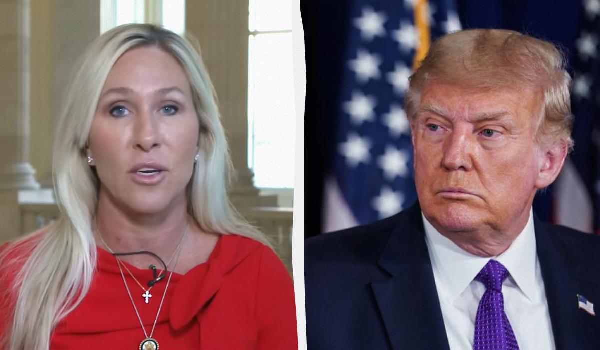 დონალდ ტრამპი კონგრესმენ მარჯორი ტეილორ გრინს დაუპირისპირდა