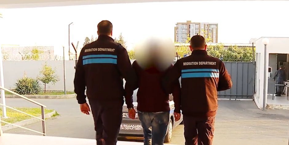 Foreign national detained for expulsion from Georgia