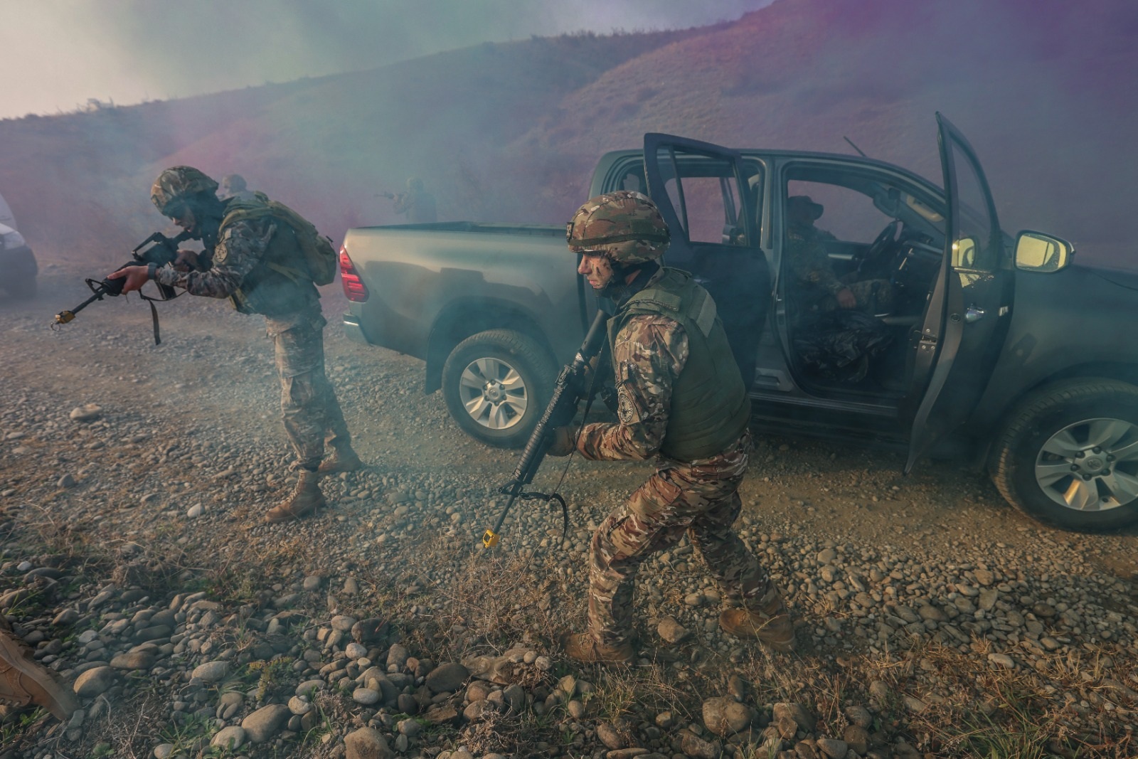 Georgia conducts active field components in Didgori 2025 Command-Staff exercise