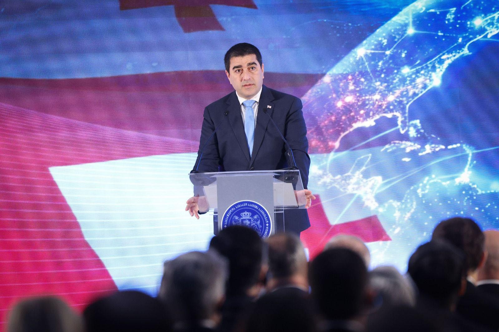 Georgian parliament speaker: country withstood unprecedented foreign pressure