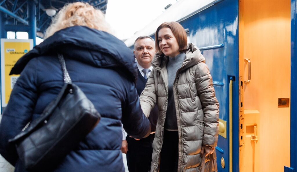 მაია სანდუ კიევში ჩავიდა