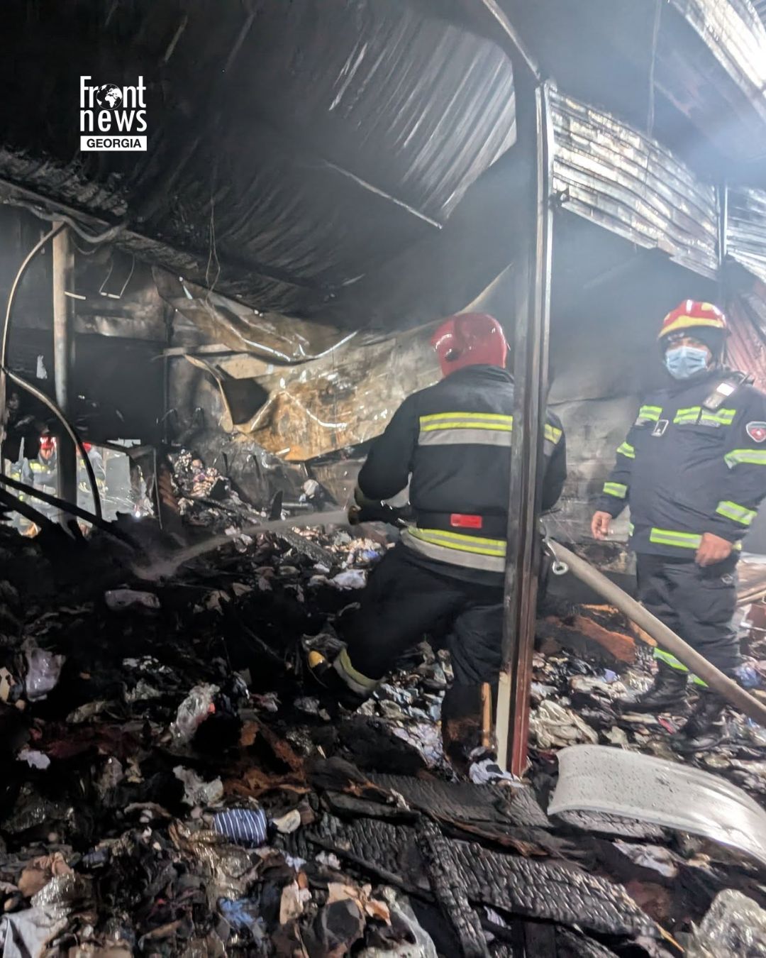 Fire destroys around 20 shops at Tbilisi’s Lilo Mall