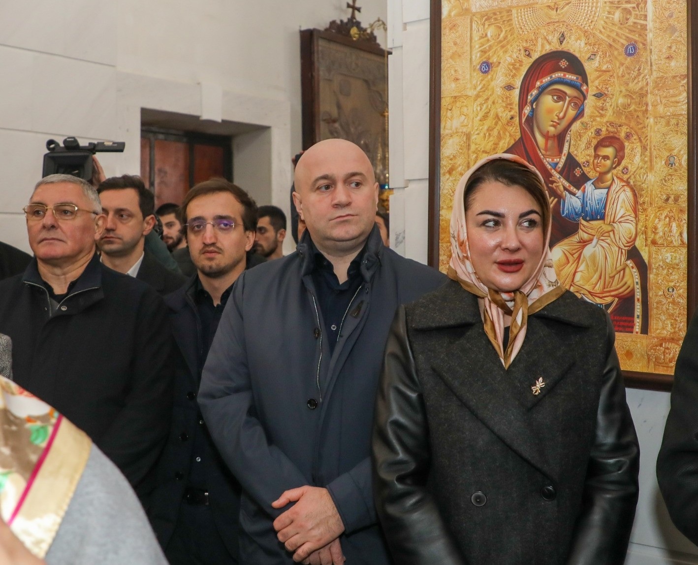 Adjara Government Head attends Christmas liturgy in Kobuleti