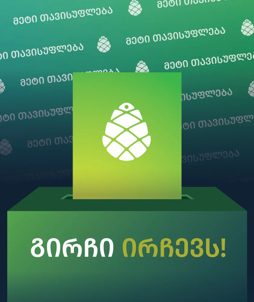 “გირჩი-მეტი თავისუფლება” განცხადებას ავრცელებს