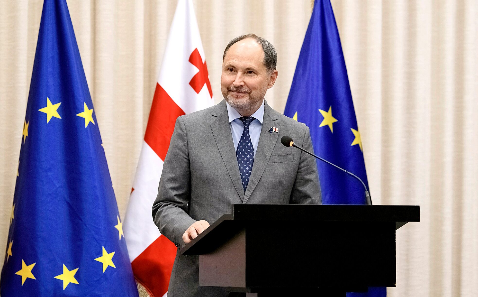 EU Ambassador signals potential shift in funding from Govt to civil sector amid Georgian relations tension