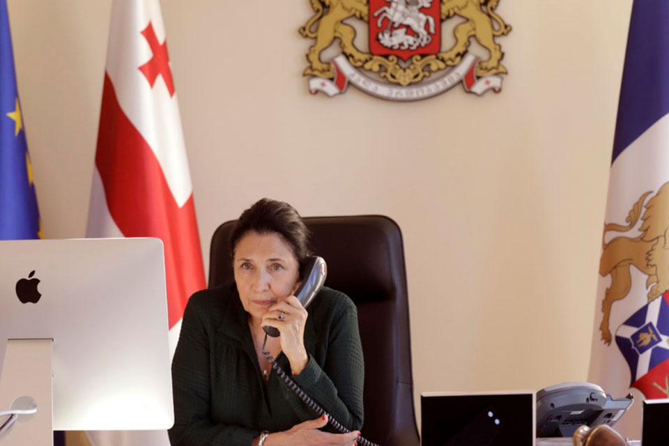 სალომე ზურაბიშვილი – ვესაუბრე აშშ-ის სახელმწიფო მდივანს, ვთანხმდებით უკრაინის მიმართ საერთო მხარდაჭერაზე