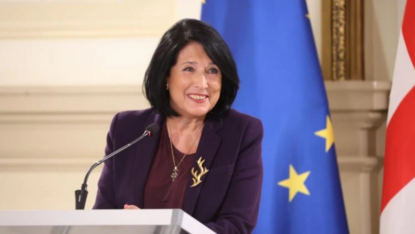 Georgian President Salome Zourabichvili announces decision to leave Presidential Palace